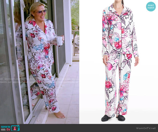 Natori Eden Pajama set worn by Heather Gay on The Real Housewives of Salt Lake City