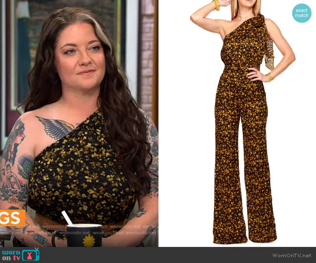 Ramy Brook Chonce Jumpsuit worn by Ashley McBryde on CBS Mornings