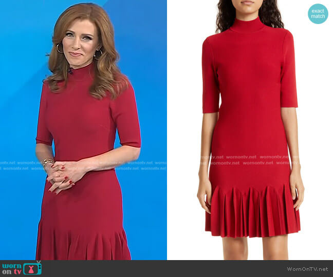 Ted Baker Canddy Dress worn by Julia Boorstin on Today