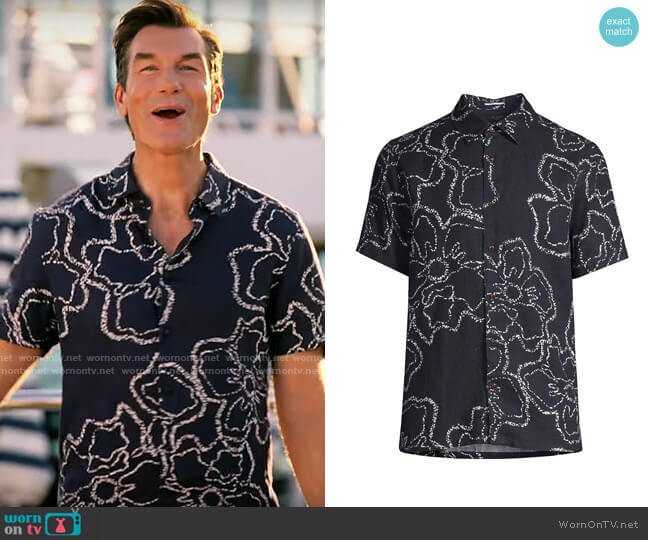 Ted Baker Arnica Shirt worn by Jerry O'Connell on The Real Love Boat