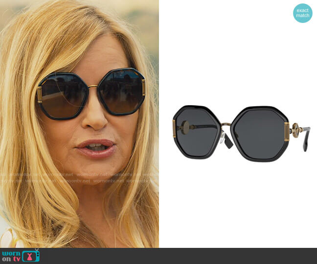Versace Style #4413 worn by Tanya McQuoid (Jennifer Coolidge) on The White Lotus