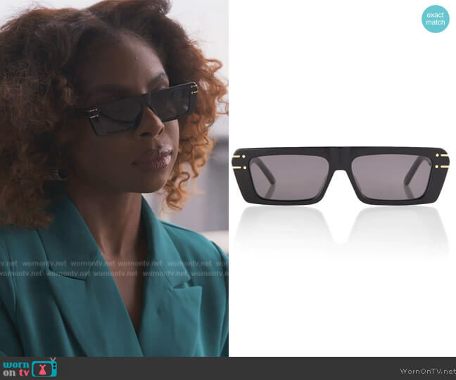 Dior S2U sunglasses worn by Candiace Dillard Bassett on The Real Housewives of Potomac