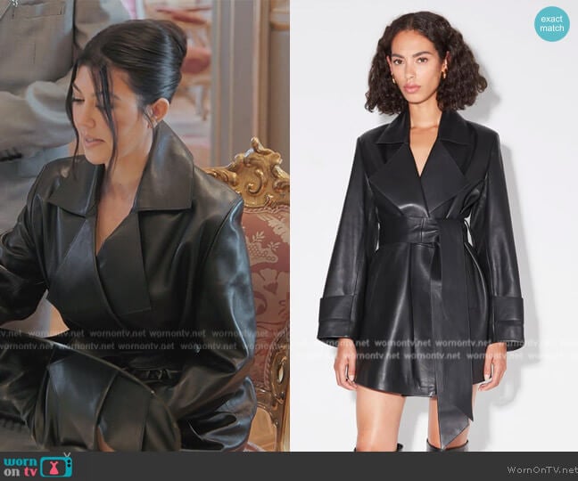 Nour Hammour Kerri Coat worn by Kourtney Kardashian (Kourtney Kardashian) on The Kardashians