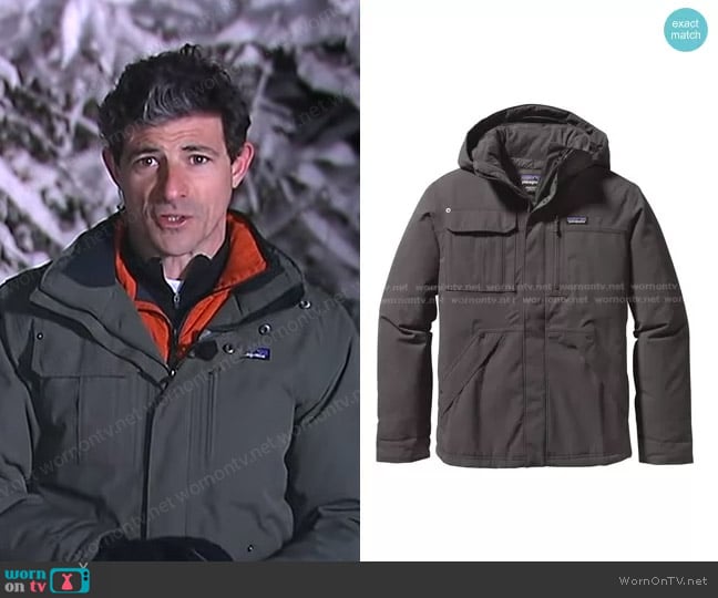 Patagonia Wanaka Down Jacket worn by Matt Gutman on Good Morning America