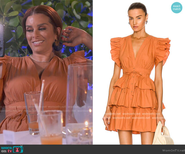 Ulla Johnson Sena Dress worn by Robyn Dixon on The Real Housewives of Potomac
