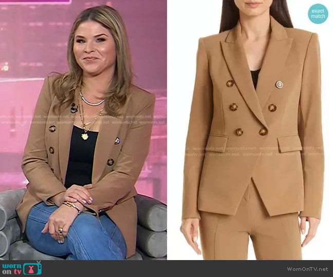 Veronica Beard Miller Dickey Jacket worn by Jenna Bush Hager on Today