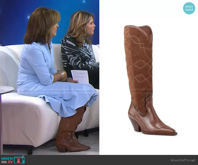 Vince Camuto Nedema Pointed Western Boot worn by Hoda Kotb on Today