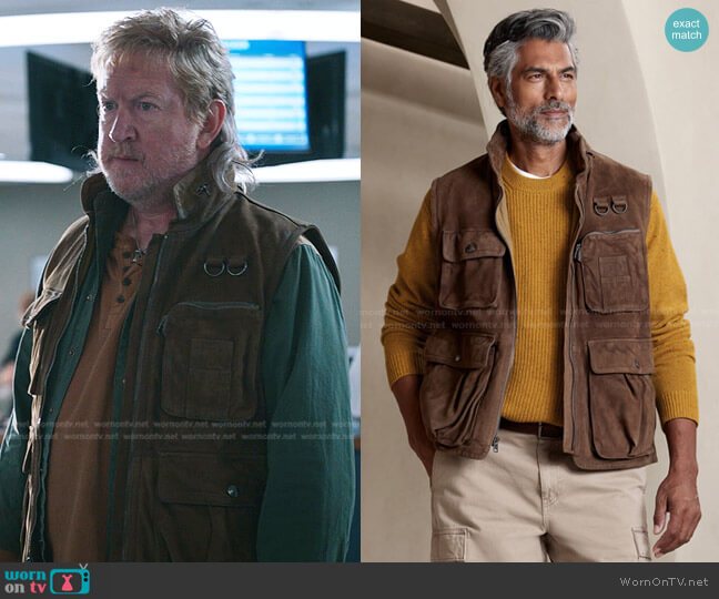 WornOnTV: Cricket’s brown suede vest on The Resident | Clothes and ...