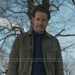 Ben’s green suede jacket on Manifest