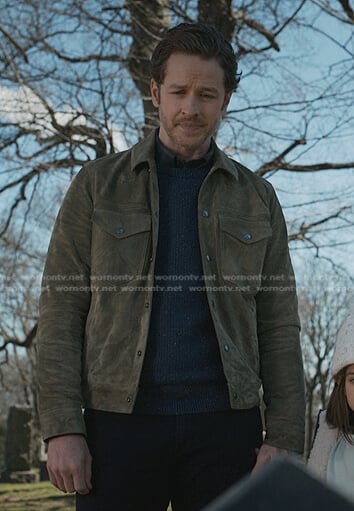 Ben's green suede jacket on Manifest