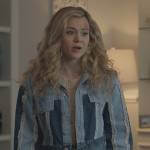 Courtney’s denim fringe trim jacket on Stargirl