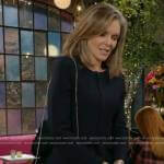 Diane’s black peplum jacket on The Young and the Restless