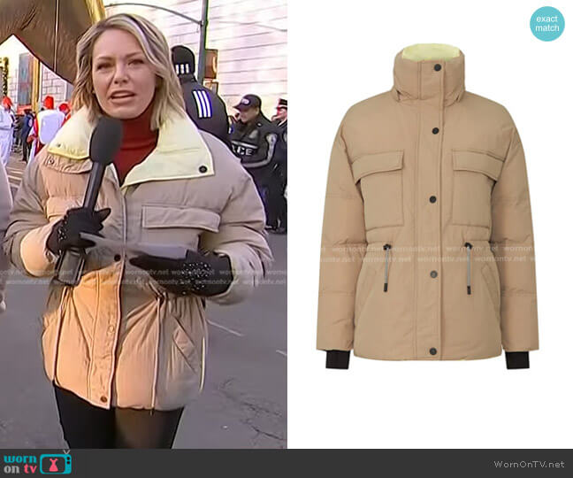 Dualist Zorah Reversible Jacket worn by Dylan Dreyer on Today