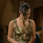 Hope For The Future gold gown on The Bold and the Beautiful