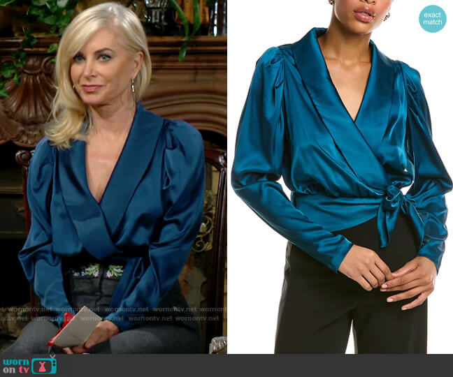 Hutch Pace Top worn by Ashley Abbott (Eileen Davidson) on The Young and the Restless