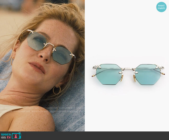 Jacques Marie Mage El Dorado Sunglasses worn by Daphne (Meghann Fahy) on The White Lotus
