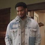 JR’s denim patch jacket on All American Homecoming