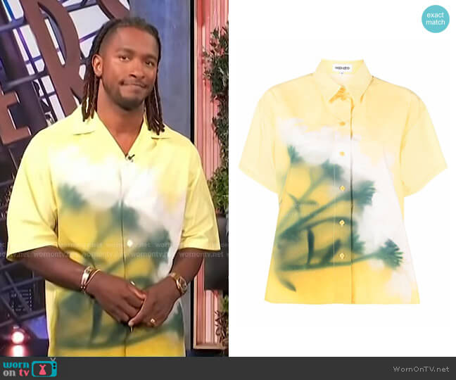 WornOnTV: Scott’s yellow tie dye shirt on Access Hollywood | Scott ...