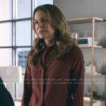 Kit’s brown blouse on The Resident