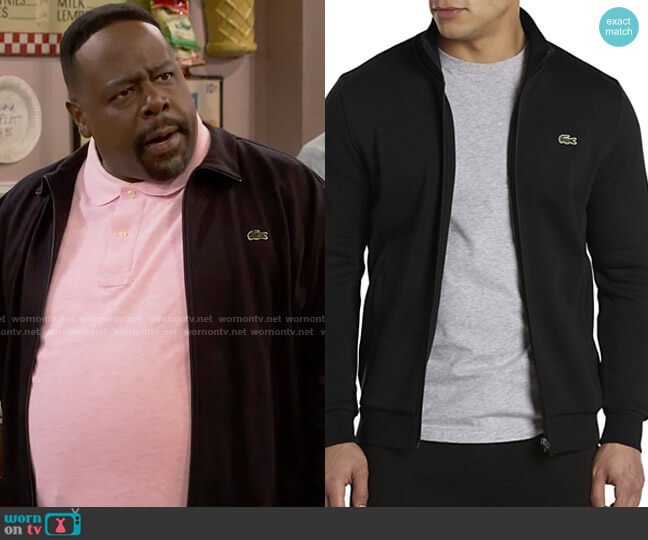 Lacoste Track Jacket worn by Calvin (Cedric The Entertainer) on The Neighborhood