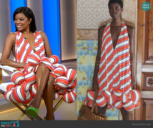 Loewe Resort 2023 Collection worn by Gabrielle Union on Good Morning America