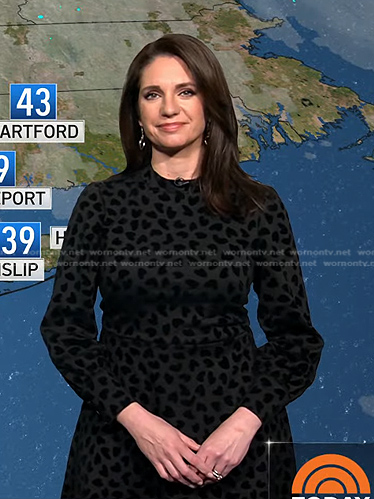 WornOnTV: Maria’s black heart velvet dress on Today | Maria Larosa ...