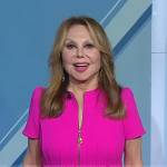 Marlo Thomas’s pink zip front dress on Today
