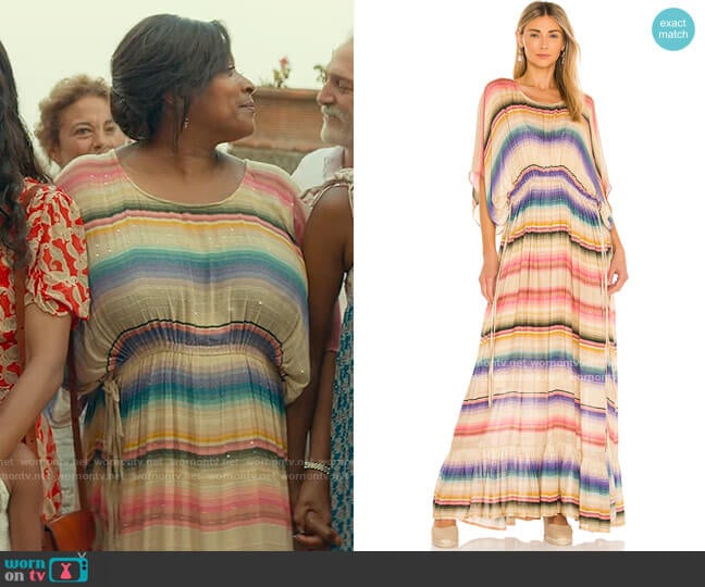 Mes Demoiselles Cozumel Dress worn by Lynn (Kellita Smith) on From Scratch