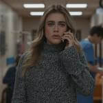 Michaela’s gray turtleneck sweater on Manifest