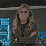 Michaela’s green coat on Manifest