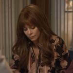 Nicky’s black and blush floral blouse on Monarch