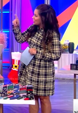 WornOnTV: Gretta Monahan’s plaid dress on The View | Clothes and ...