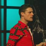 Patricks red harness print shirt on Elite