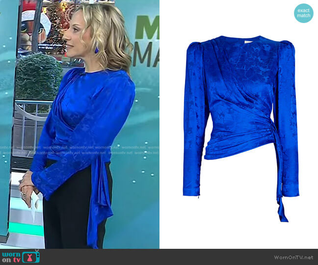 Ronny Kobo Allure Top worn by Kristin O’Keeffe Merrick on Today
