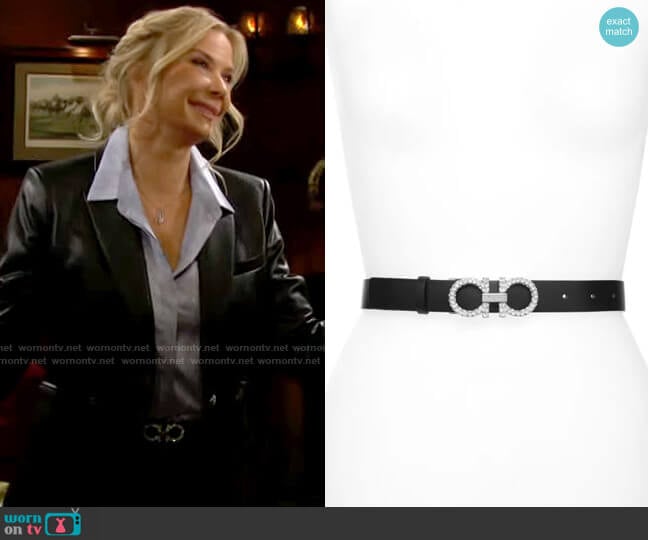 WornOnTV: Brooke’s leather blazer on The Bold and the Beautiful ...