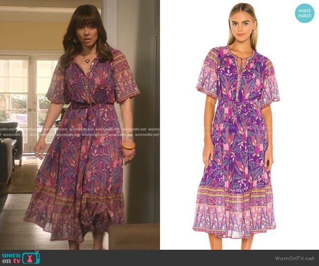 Spell Buttercup Dress worn by Judy Hale (Linda Cardellini) on Dead to Me