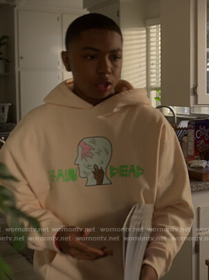 Spenser’s brain dead graphic hoodie on Reasonable Doubt