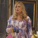 Valentino VLOGO Shoulder Bag worn by Tanya McQuoid (Jennifer Coolidge) as  seen in The White Lotus (S02E01)