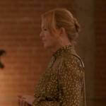 Tina’s green blouse with gold dots on The L Word Generation Q