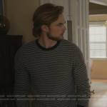 TJ’s black striped sweater on Manifest