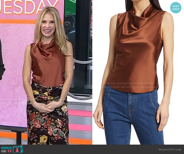 Veronica Beard Tam Top worn by Dr. Marnie B. Nussbaum on Today