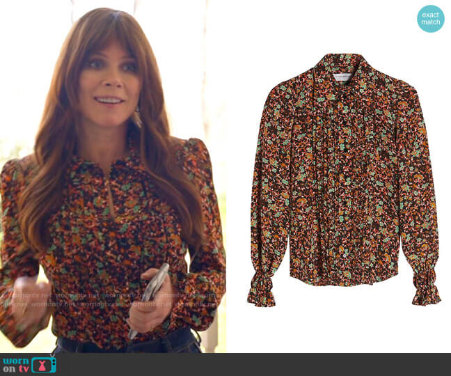 Nicky’s floral long sleeved top on Monarch