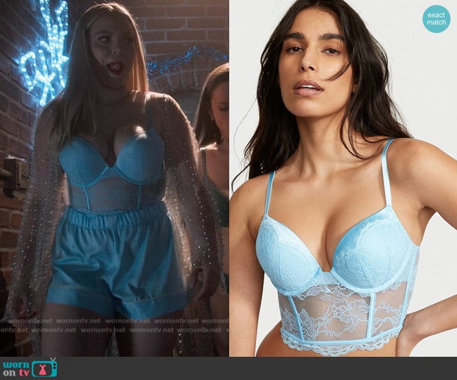 Victorias Secret Push Up Corset Top worn by Leighton Murray (Reneé Rapp) on The Sex Lives of College Girls