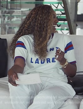 Wendy’s Saint Laurent logo tee on The Real Housewives of Potomac