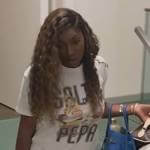 Wendy’s Salt and Pepa graphic tee on The Real Housewives of Potomac