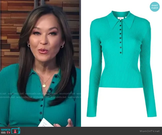 A.L.C. Eleanor Sweater worn by Eva Pilgrim on Good Morning America