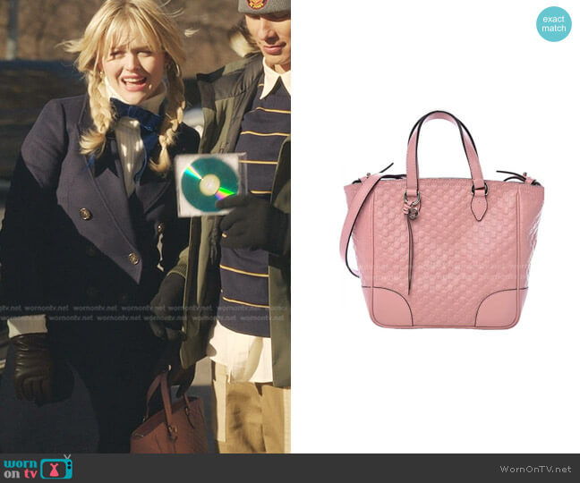 Gucci Microguccissima Bree Leather Bag worn by Audrey Hope (Emily Alyn Lind) on Gossip Girl