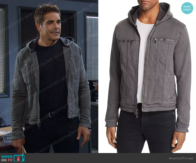 WornOnTV: Rafe's grey hooded zip jacket on Days of our Lives | Clothes and  Wardrobe from TV