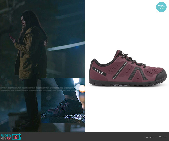 Padma’s burgundy sneakers on The Resident