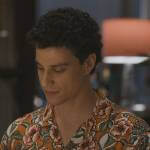 Albie’s orange floral shirt on The White Lotus